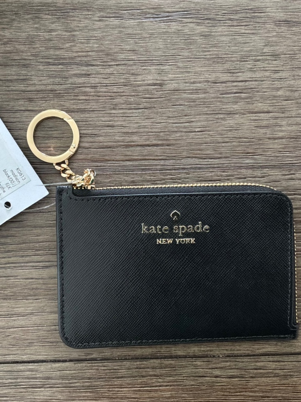 NWT Kate Spade L-Zip Wallet